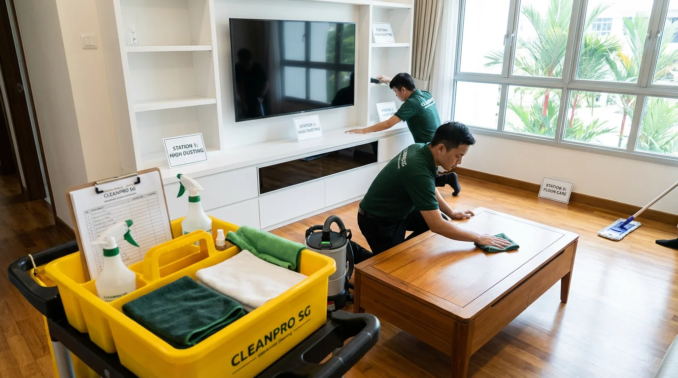 Regular cleaning